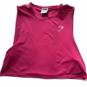 Gymshark Women's Pink Crop Top